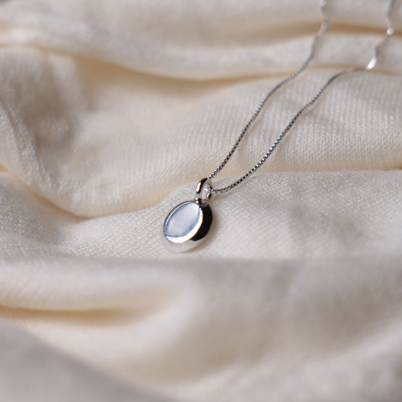 Small Circle Signet Pendant