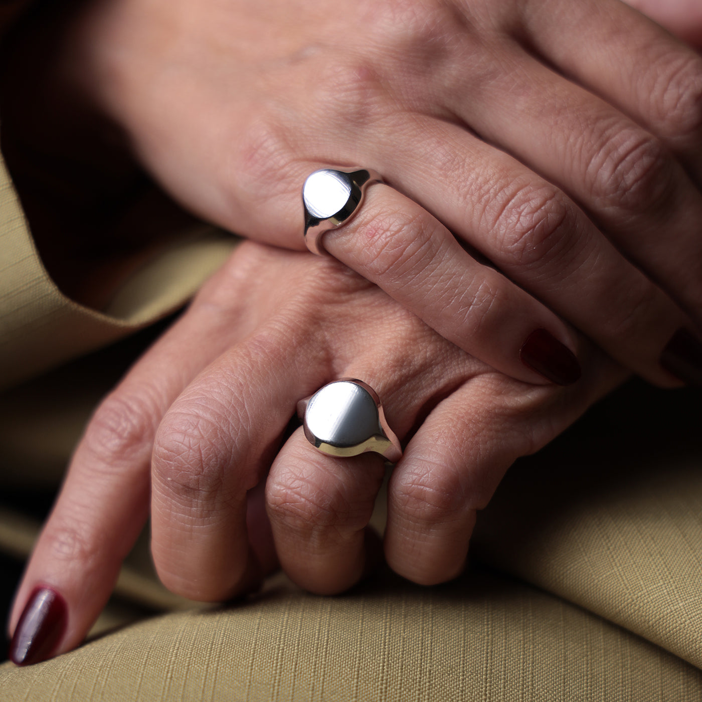 Circle Signet Ring