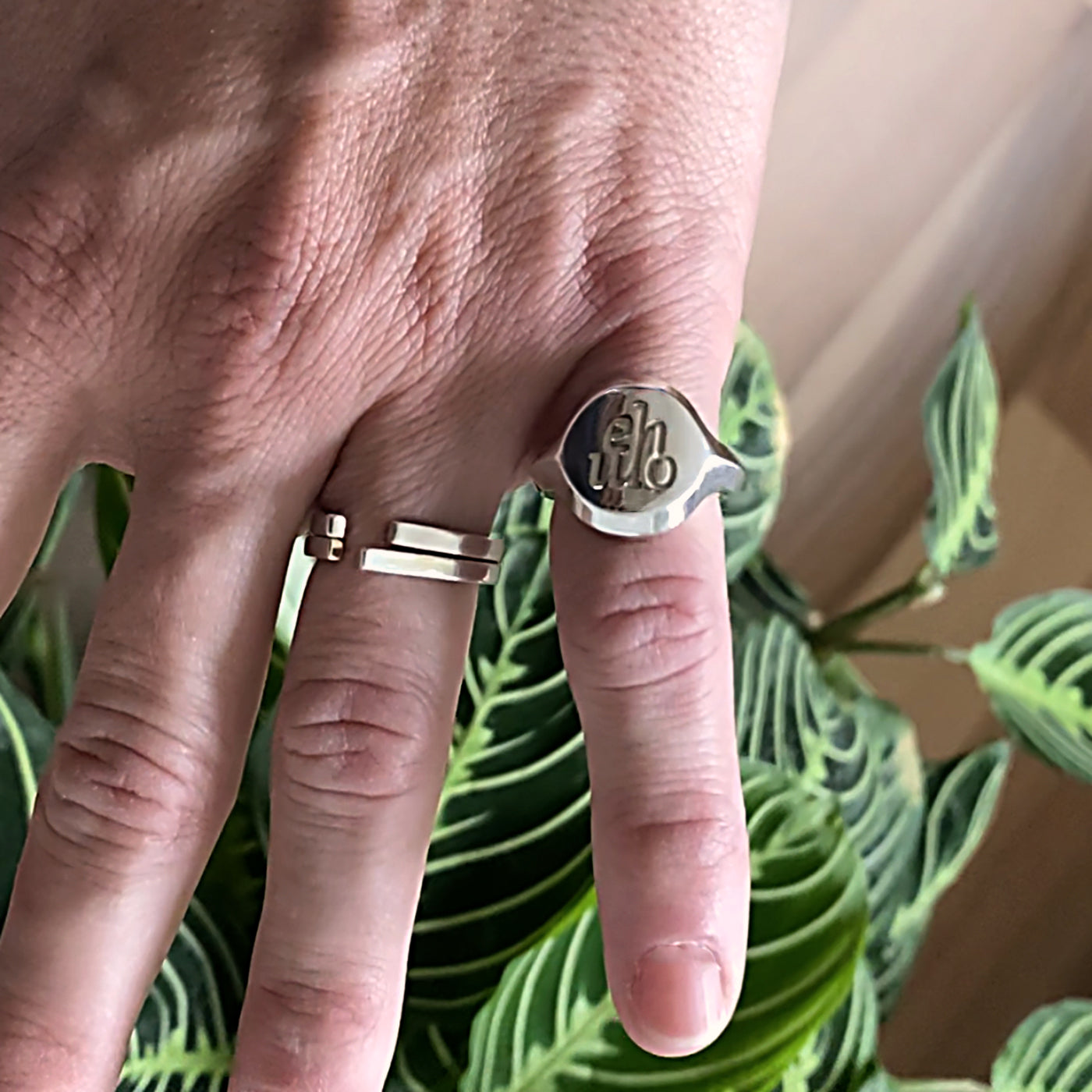Circle Signet Ring